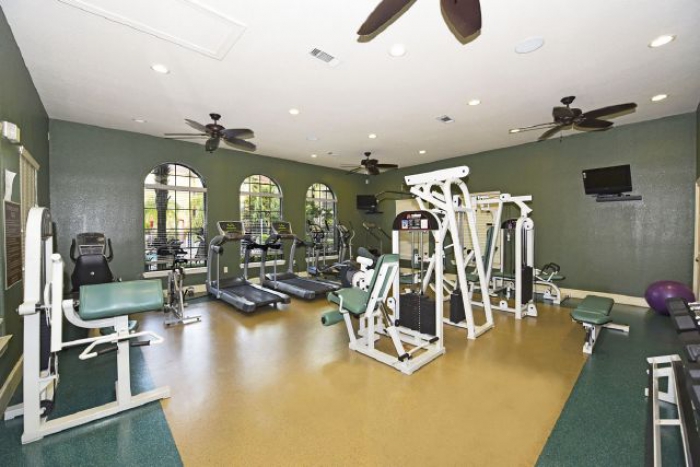State of the art gym equiptment so you can stay in shape on your trip